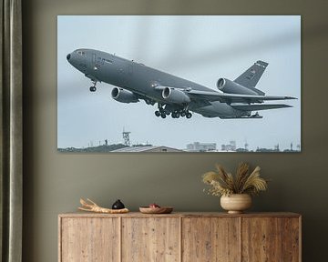 Take-off U.S. Air Force McDonnell Douglas KC-10 Extender. by Jaap van den Berg