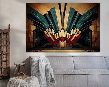 Art Deco Mural by Whale & Sons
