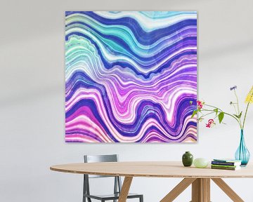 Neon Agate Texture 01 by Aloke Design