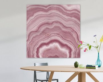 Pink Agate Texture 08 by Aloke Design