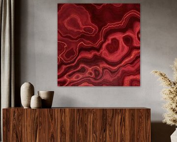 Red Agate Texture 03 by Aloke Design