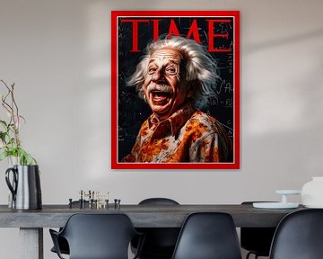 Albert Einstein on the cover of Time magazine