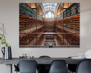 La bibliothèque / Rijksmuseum / Amsterdam sur Rob de Voogd / zzapback