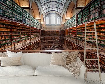 Bibliothek Rijksmuseum Amsterdam von Rob de Voogd / zzapback