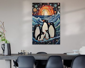 Aufschiebende Pinguine von Whale & Sons