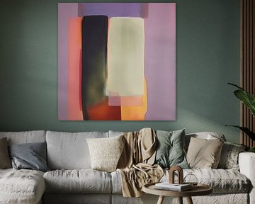 Kleurrijk modern abstract van Studio Allee