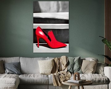 Rote Stilettos: Elegante Schuhkunst von Frank Heinz