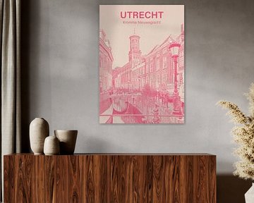Utrecht - Kromme Nieuwegracht van Gilmar Pattipeilohy