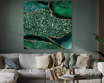 Agaat glitter oceaan textuur 13 van Aloke Design