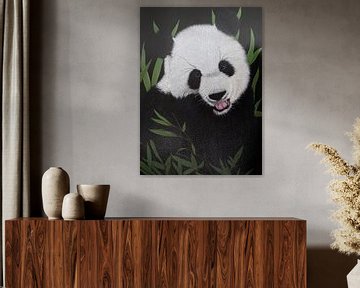 Panda beer van Carla Jacobsen