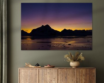 Sunset Antarctica - ll by G. van Dijk