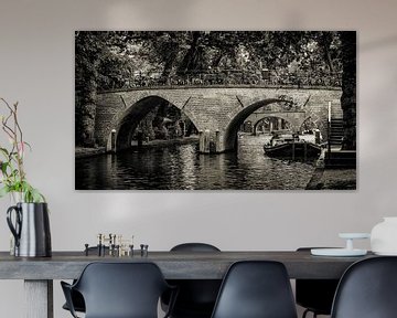 Weesbrug over de Oudegracht van Jan van der Knaap