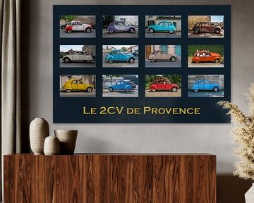 Collage de Citroën 2cv4 de Provence