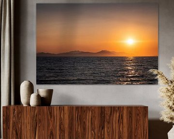 Sonnenuntergang am Meer in KOS, Griechenland von Zwoele Plaatjes