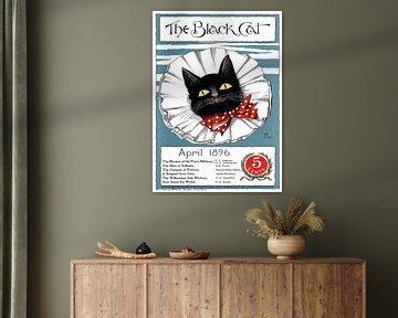 Vintage Plakat - The black Cat