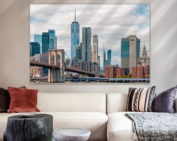 Skyline Manhattan, New York City van Carin du Burck