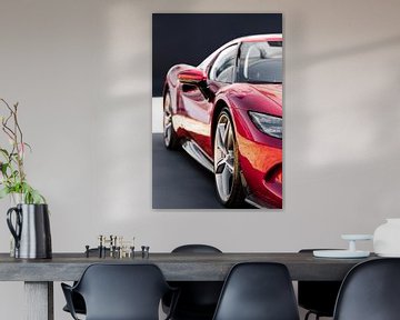 Ferrari Sportwagen reichlich schwarz von Lens Design Studio