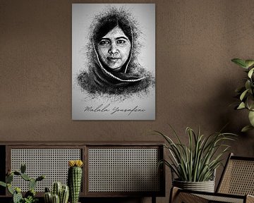 Malala Yousafzai van Albi Art