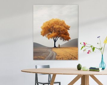 Minimalism in autumn