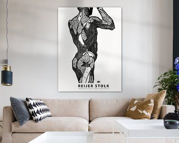 Reijer Stolk - Étude anatomique d'un homme 03