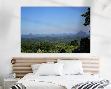 Glass House mountains by Frank's Awesome Travels