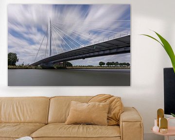 Prince Claus Bridge Utrecht over Amsterdam-Rhine Canal by Patrick Verhoef