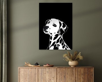 Dalmatiër in vector
