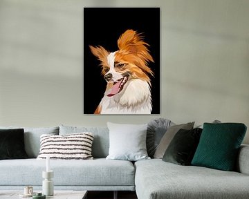 papillon tong uit