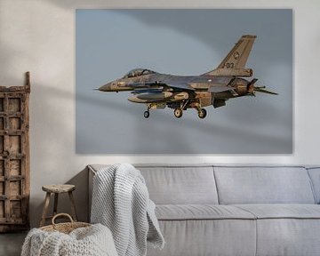 Royal Air Force F-16 Fighting Falcon (J-013). by Jaap van den Berg