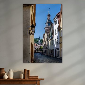 De historische oude stad Kulmbach