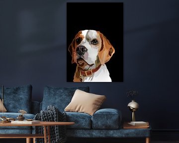 Basset hond in vector van IHSANUDDIN .