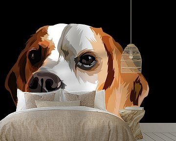 Basset hond in vector van IHSANUDDIN .