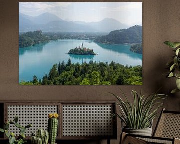 Wide views of Lake Bled by OCEANVOLTA