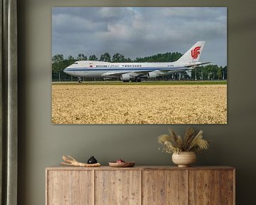 Air China Cargo Boeing 747-400 vrachtvliegtuig. van Jaap van den Berg