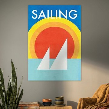 Sailing Night Radiate by Raymond Wijngaard