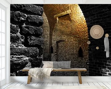 Mittelalterlicher Turmkorridor in Amersfoort