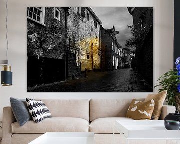 Street in old town by Jeroen Berendse