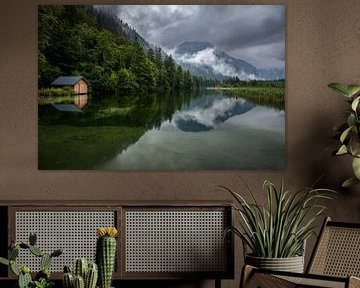 Dramatic weather at Almsee by Tom Monochrom