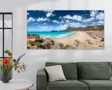 Falasarna strand op Kreta in Griekenland van Voss Fine Art Fotografie