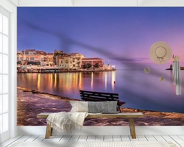 Die Stadt Chania auf Kreta in Griechenland.