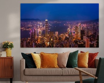 Hong Kong sur Photo Wall Decoration