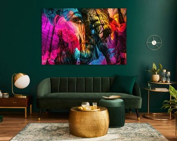 Color Girl van Edwin van Zitteren
