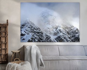 The Mountain Collection | Kopf in den Wolken von Lot Wildiers Photography