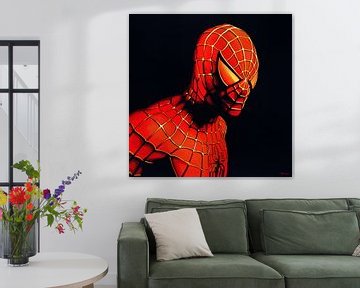 Peinture de Spider-Man sur Paul Meijering
