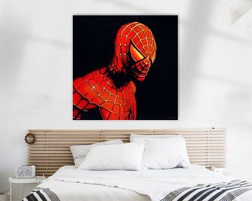 Spider-Man schilderij von Paul Meijering