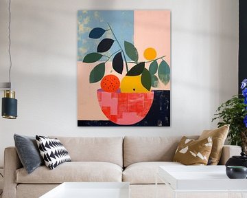 Illustratie "Kleurrijke fruitmand" van Studio Allee