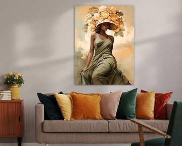 Elegante afrikanische Frau von PixelPrestige