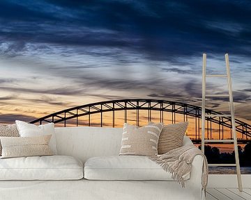 Frühmorgendliche Spaziergänger laufen von Lex Schulte