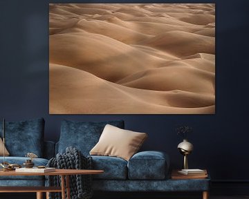 Zee van zand in de Sahara woestijn