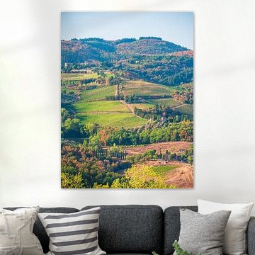 Toscaans landschap in Italië